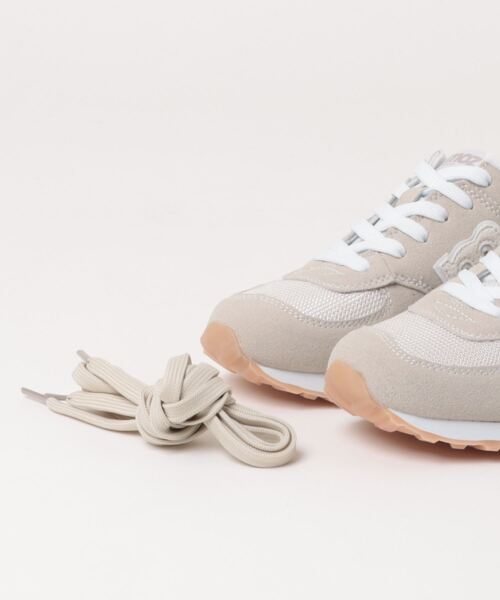 「moz」 ローカットスニーカー 24.0cm ブラック レディース_画像4