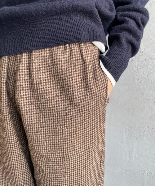 Danton（ダントン） イージーパンツ 36 グレー レディース : ZOZOTOWN