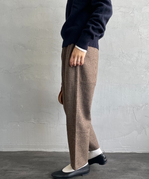 Danton（ダントン） イージーパンツ 36 グレー レディース : ZOZOTOWN