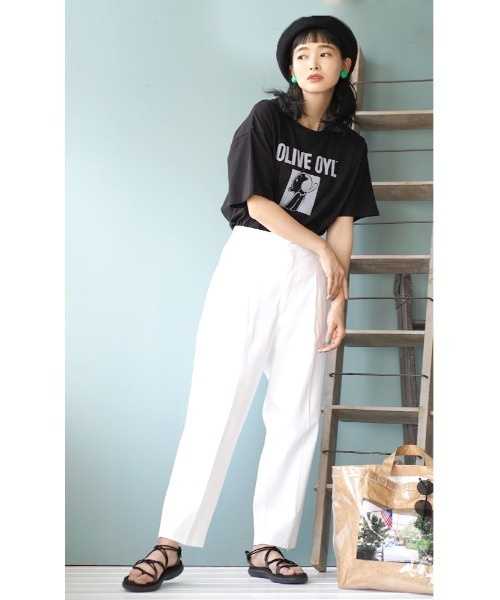 「zootie」 チノパンツ M ブラック レディース_画像8