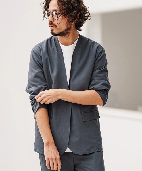 「felkod」 ジャケット L ネイビー メンズ_画像2