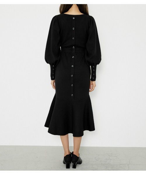 「rienda」 ニットワンピース MEDIUM ライトベージュ レディース_画像7