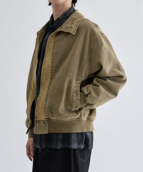 ブルゾン アウター Faded Center-Switch Work Jacket / フェーデット 