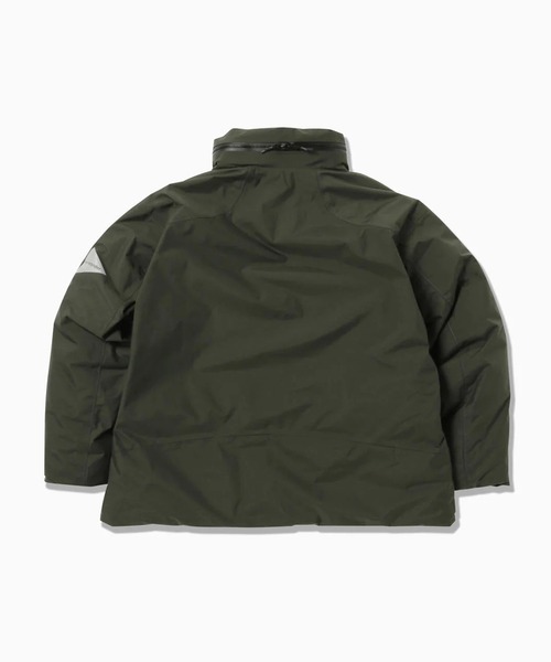 ダウンジャケット ダウン 「and wander」rain proof down jacket メンズの画像