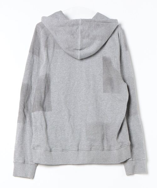 「ACANTHUS」 ジップアップパーカー X-LARGE グレー メンズ_画像2