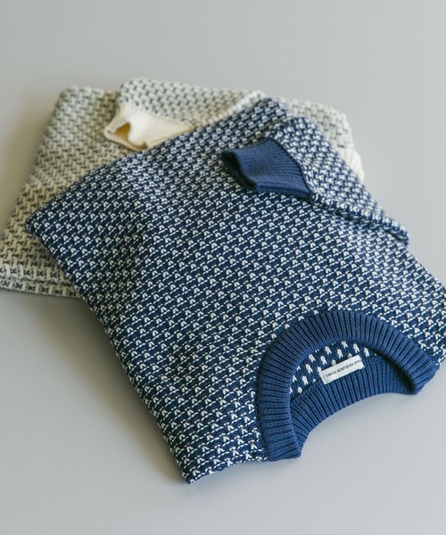 「URBAN RESEARCH DOORS」 長袖ニット LARGE ブルー系その他 メンズ_画像9