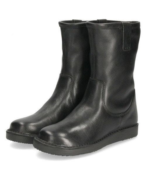 Parade ブーツ 本革フラットソールミドルブーツ 7870 レディース