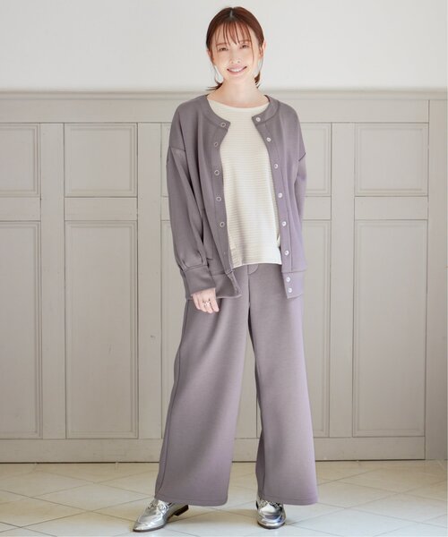 「ikka」 カーディガン M レッド レディース_画像7