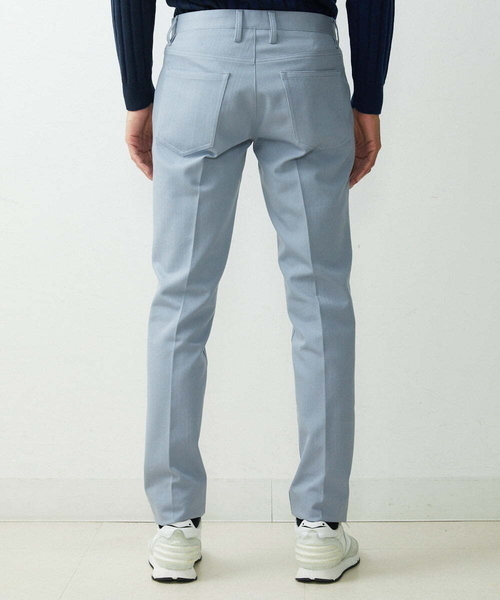 「MICHEL KLEIN HOMME 」 スラックス X-LARGE ライトブルー メンズ_画像5