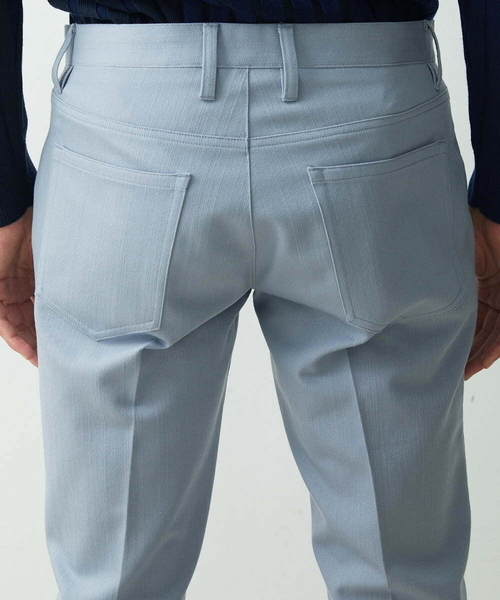「MICHEL KLEIN HOMME 」 スラックス X-LARGE ライトブルー メンズ_画像6