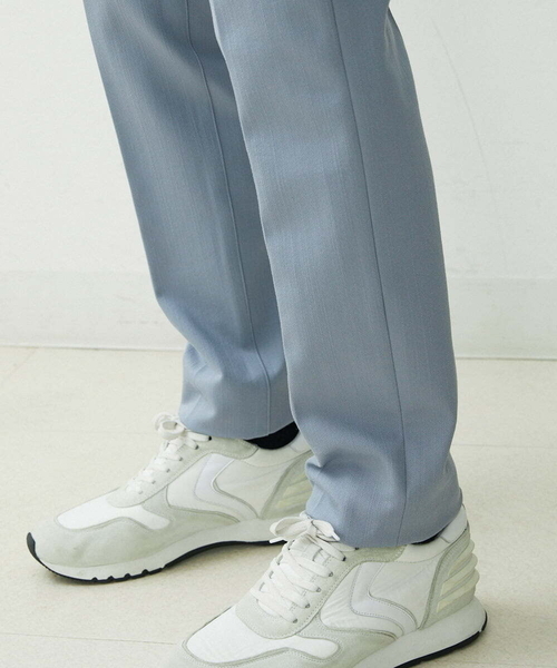 「MICHEL KLEIN HOMME 」 スラックス X-LARGE ライトブルー メンズ_画像9