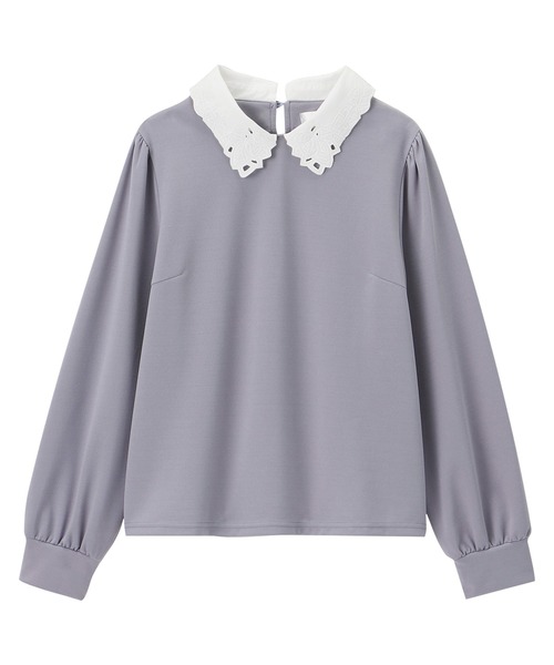 「alotta」 長袖カットソー M アイボリー レディース_画像3