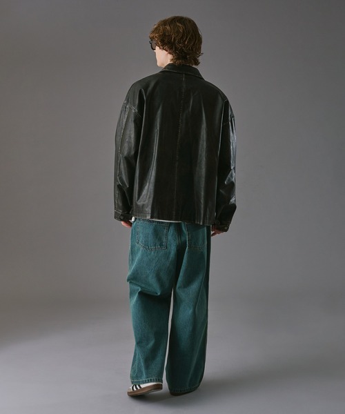 「WETTEMPT」 ジャケット MEDIUM ブラック メンズ_画像2