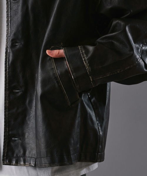 「WETTEMPT」 ジャケット MEDIUM ブラック メンズ_画像8