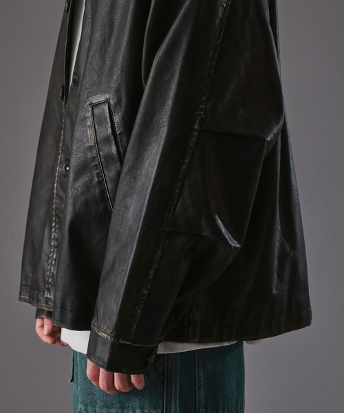 「WETTEMPT」 ジャケット MEDIUM ブラック メンズ_画像9