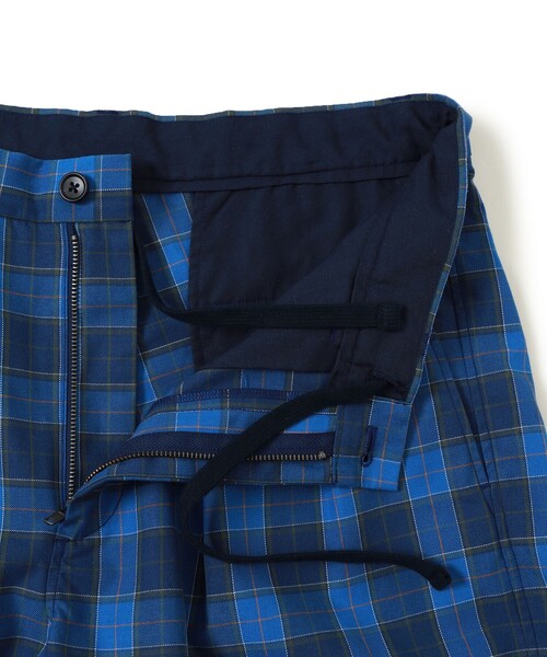 BEAMS（ビームス） パンツ タータンチェック ショートパンツ「ワイド