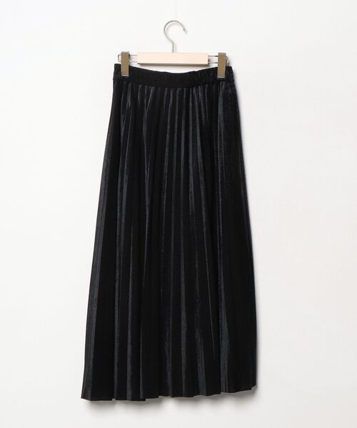 「MURUA」 プリーツスカート FREE ブラック レディース_画像2