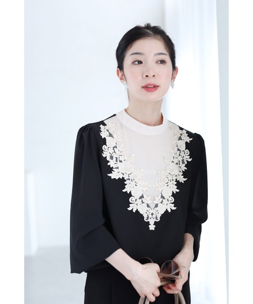 「CAWAII」 長袖ブラウス FREE ブラック レディース_画像5