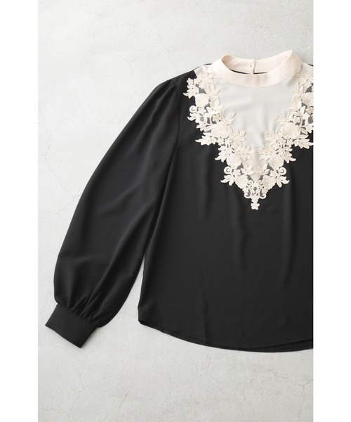 「CAWAII」 長袖ブラウス FREE ブラック レディース_画像6