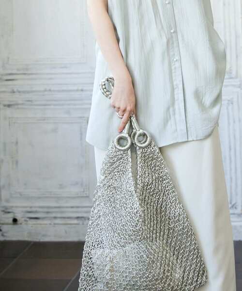 「The Bagmati」 トートバッグ - ブラック レディース_画像3