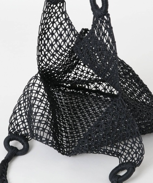 「The Bagmati」 トートバッグ - ブラック レディース_画像8