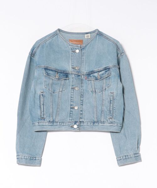 Levi's（リーバイス） デニムジャケット gジャン COLLARLESS SHRUNKEN