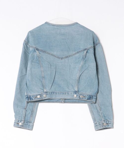 Levi's（リーバイス） デニムジャケット gジャン COLLARLESS SHRUNKEN