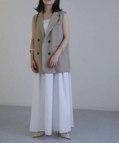 「sakishimatokyo」 ベスト FREE グレー レディース_画像4