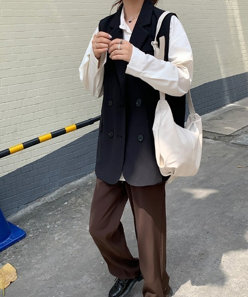 「sakishimatokyo」 ベスト FREE グレー レディース_画像5