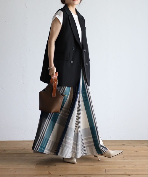 「sakishimatokyo」 ベスト FREE グレー レディース_画像7