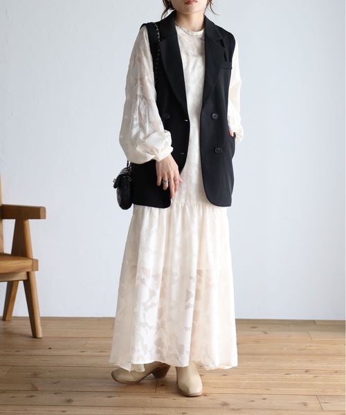 「sakishimatokyo」 ベスト FREE グレー レディース_画像8