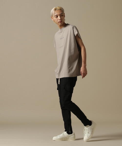 「DANKE SCHON」 カーゴパンツ LARGE カーキ メンズ_画像3