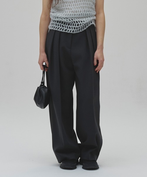 TODAYFUL パンツ Bonding Wide Trousers レディース : ZOZOTOWN Yahoo