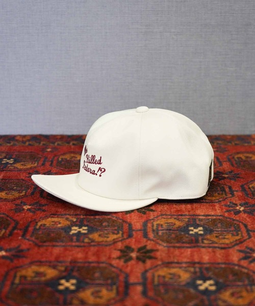 Mr.FATMAN キャップ 帽子 EMBROIDERY FLIP CAP メンズ : ZOZOTOWN