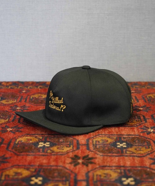 Mr.FATMAN キャップ 帽子 EMBROIDERY FLIP CAP メンズ : ZOZOTOWN