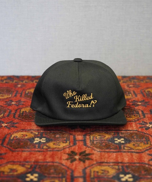Mr.FATMAN キャップ 帽子 EMBROIDERY FLIP CAP メンズ : ZOZOTOWN