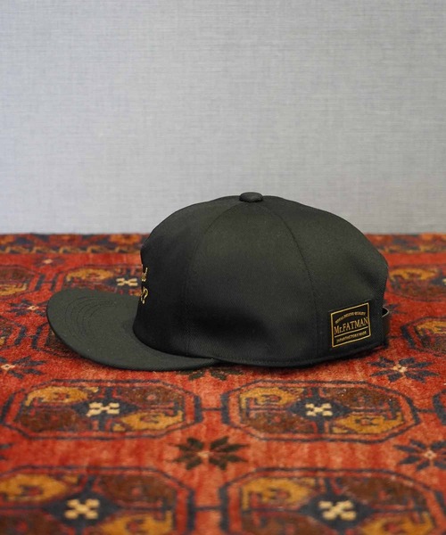 Mr.FATMAN キャップ 帽子 EMBROIDERY FLIP CAP メンズ : ZOZOTOWN