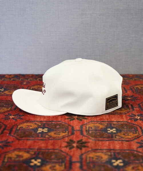 Mr.FATMAN キャップ 帽子 EMBROIDERY FLIP CAP メンズ : ZOZOTOWN