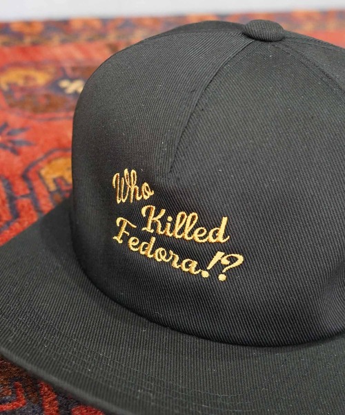 カプロゴオーダー Mr.FATMAN キャップ 帽子 EMBROIDERY FLIP CAP メンズ : ZOZOTOWN