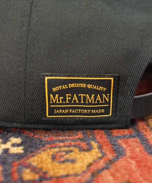 Mr.FATMAN キャップ 帽子 EMBROIDERY FLIP CAP メンズ : ZOZOTOWN