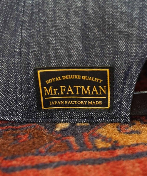 Mr.FATMAN キャップ 帽子 EMBROIDERY FLIP CAP メンズ : ZOZOTOWN