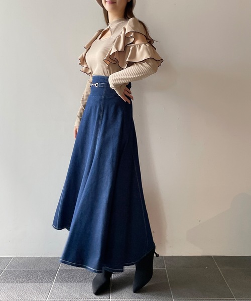 「NOMAE」 長袖カットソー FREE ピンク レディース_画像8