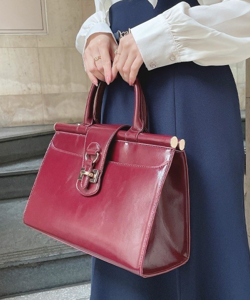 「an another angelus」 2WAYバッグ FREE ワインレッド レディース_画像7