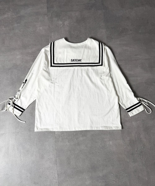 Amilige（アミリージュ） tシャツ Black Mirror Kittyセーラートップス