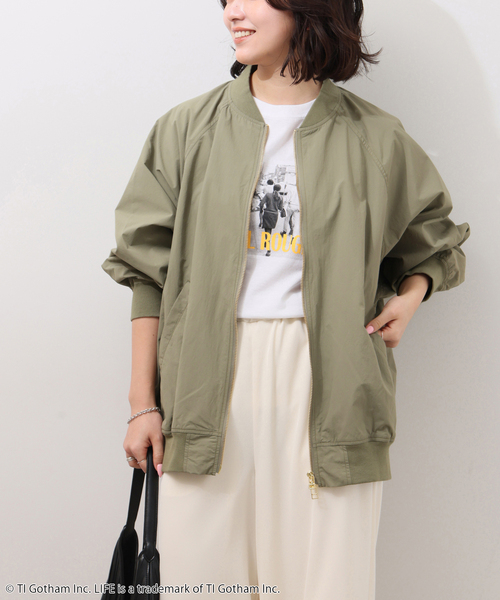 【新品タグ付】JOURNAL STANDARD relume MA-1 ベージュ JOURNAL STANDARD relume（ジャーナルスタンダード レリューム） ma1