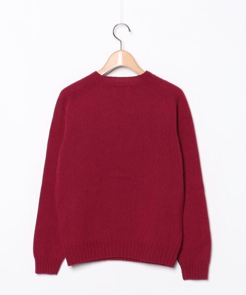 「Morris & Sons」 長袖ニット 00 パープル レディース_画像2