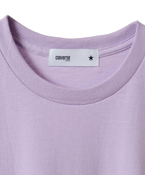 「CONVERSE TOKYO」 半袖Tシャツ MEDIUM ブラック レディース_画像8