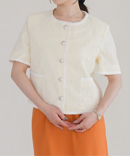 MISCH MASCH（ミッシュマッシュ） ジャケット ノーカラージャケット