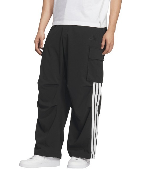 adidas（アディダス） カーゴパンツ ルーズフィット ライト ウーブン
