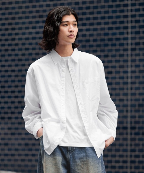 RAGEBLUE（レイジブルー） シャツ 80TC Broad Over Size Shirt